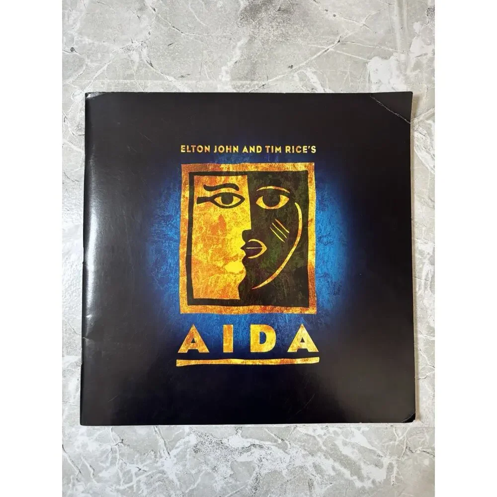 Vintage 2000‎ Elton John and Tim Rice’s Aida Souvenir Brochure Book
